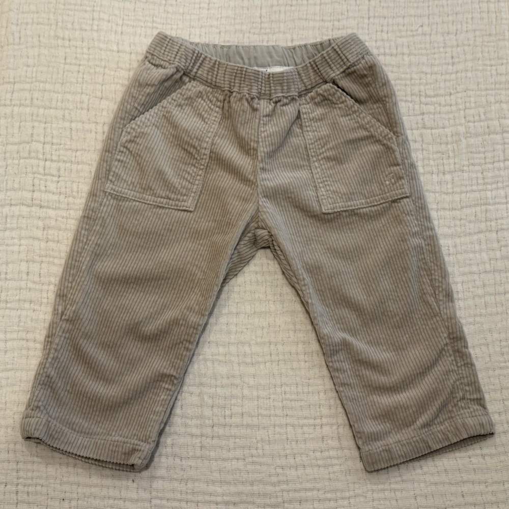 Bonpoint Baby Tan Corduroy Pants 18M